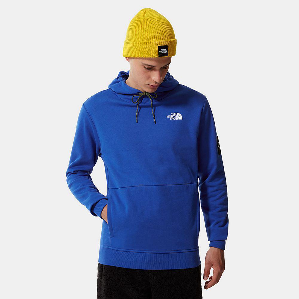 The North Face Search & Rescue Ανδρικα Φούτερ Hoodie - Μπλε (ZNEP54709)